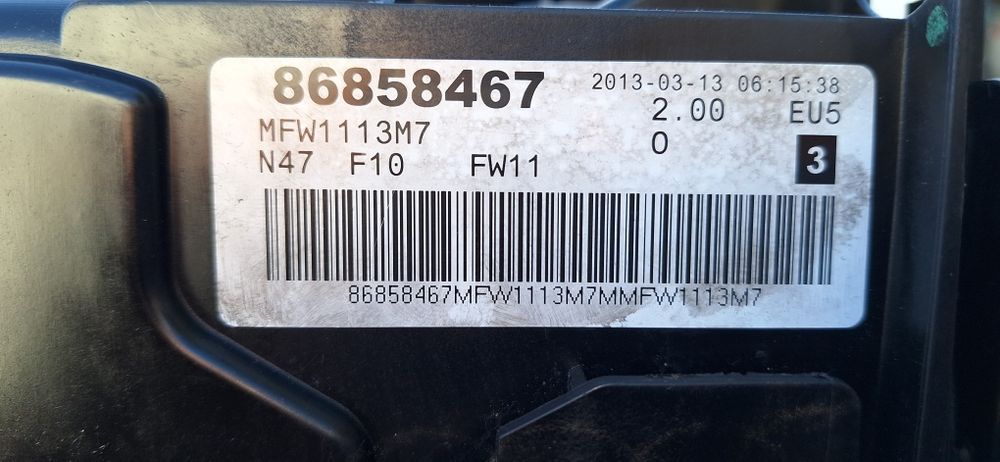 Motor BMW poucos kms n47d20c 184cv 320d 520d f10 f11 f31 e90