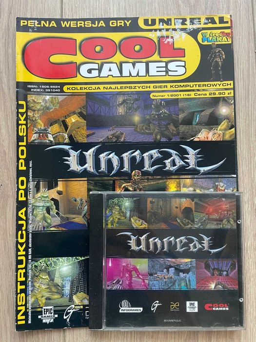 Unreal | Cool Games 1/2001 | Pełna wersja gry PC
