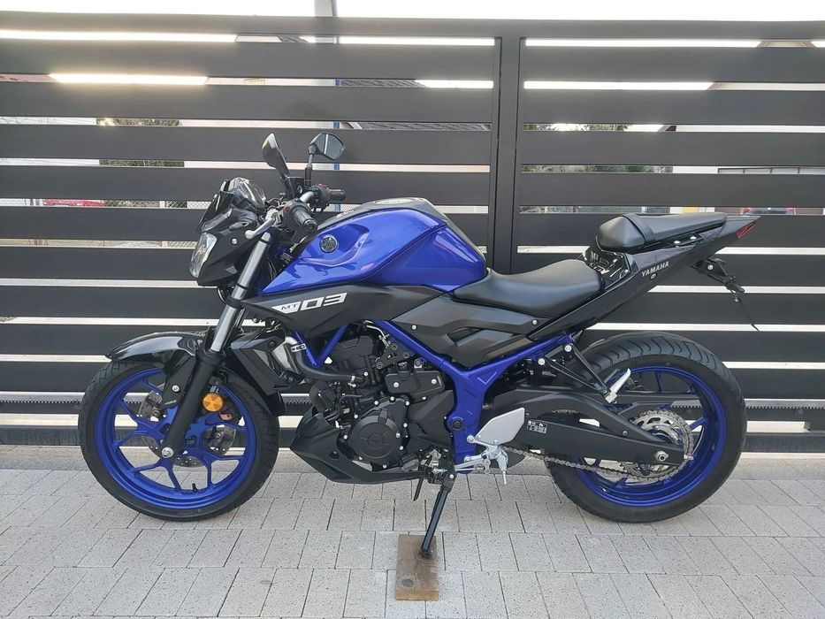 Yamaha MT Mt03 abs jak nowy niemcy kat a2 gwarancja mt125 z mt07 cb 500 er6 xj6