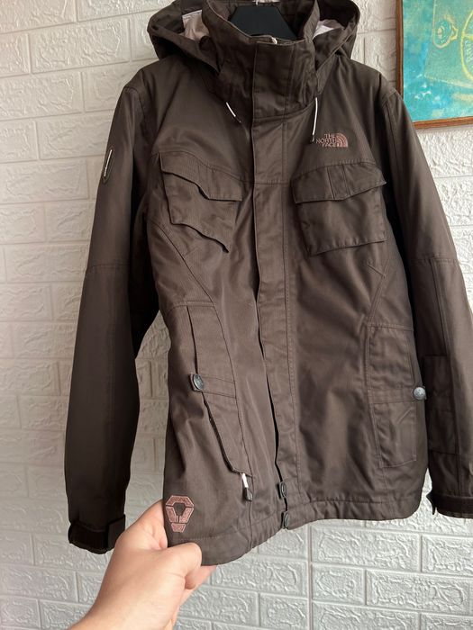 Гірськолижна куртка The North Face HyVent жіноча зимова система Recco