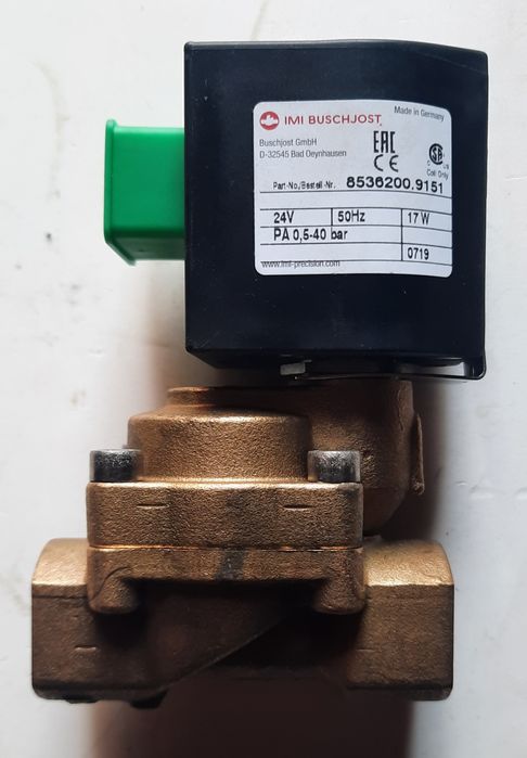 Электромагнитный клапан. 1/2 24