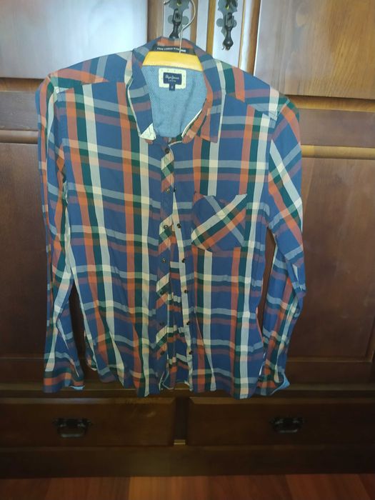 Camisa Azul Esverdeada Pepe Jeans