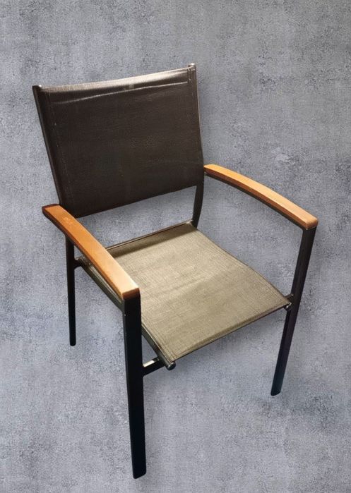 2 fotele ogrodowe - ciemna zieleń