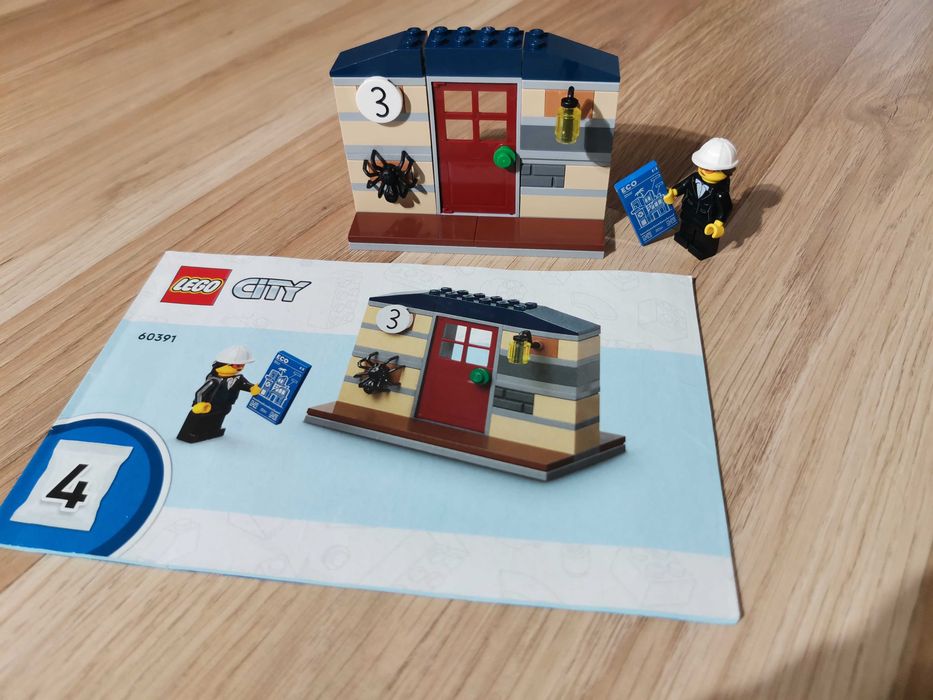 Конструктор LEGO City Будівельна вантажівка й кран-таран (60391)