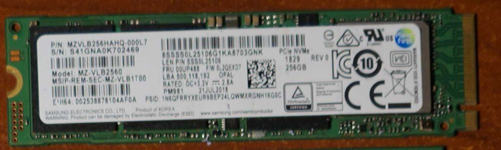 SSD диски 256Gb для ноутбуков и ПК Samsung/Hunix/WD
