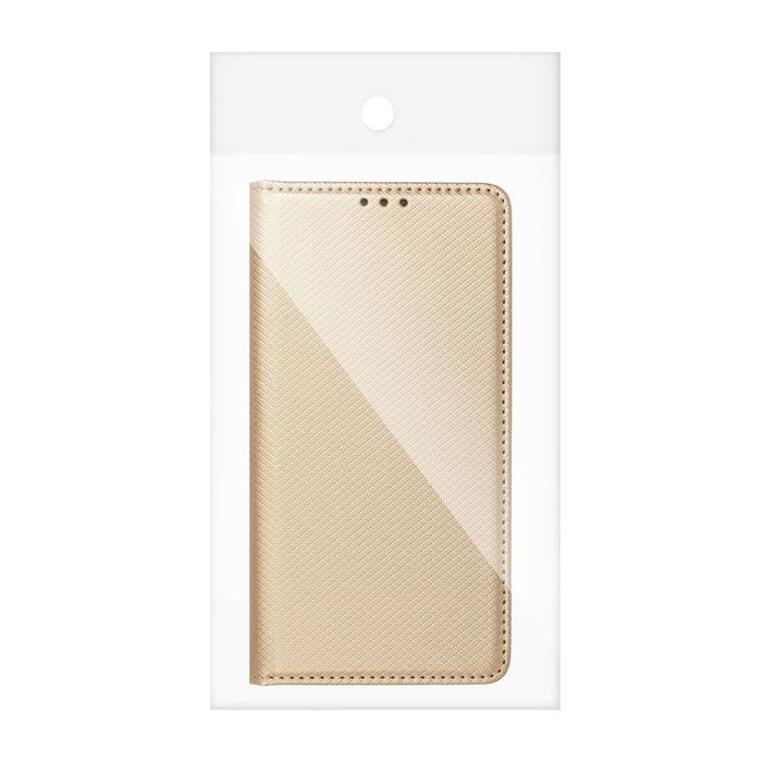 Etui z klapką na Motorola G56 5G Smart Case Book złote