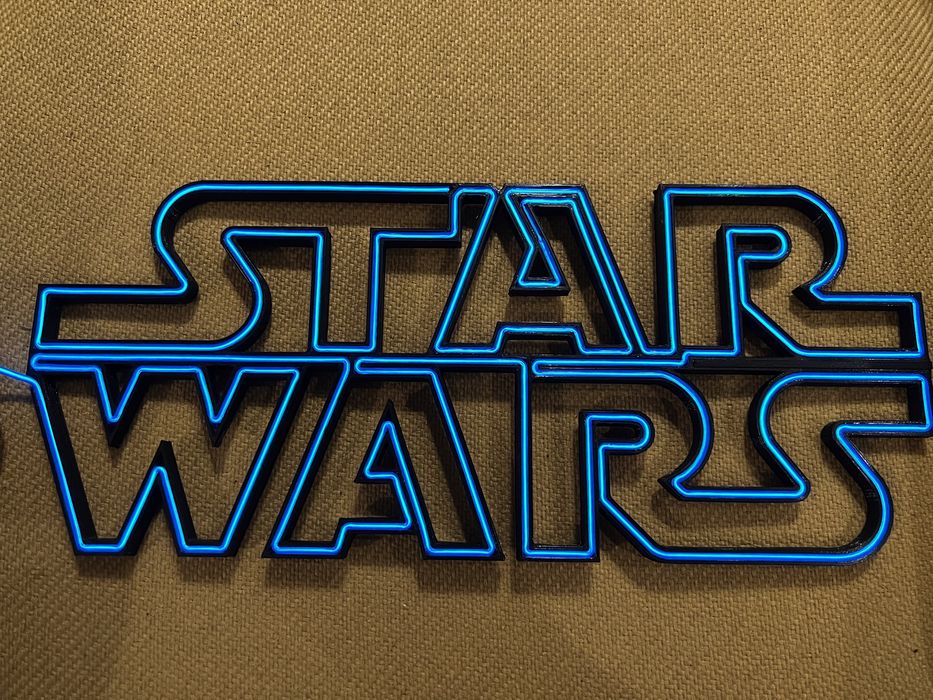 STAR WARS neon LED, Drut EL,
