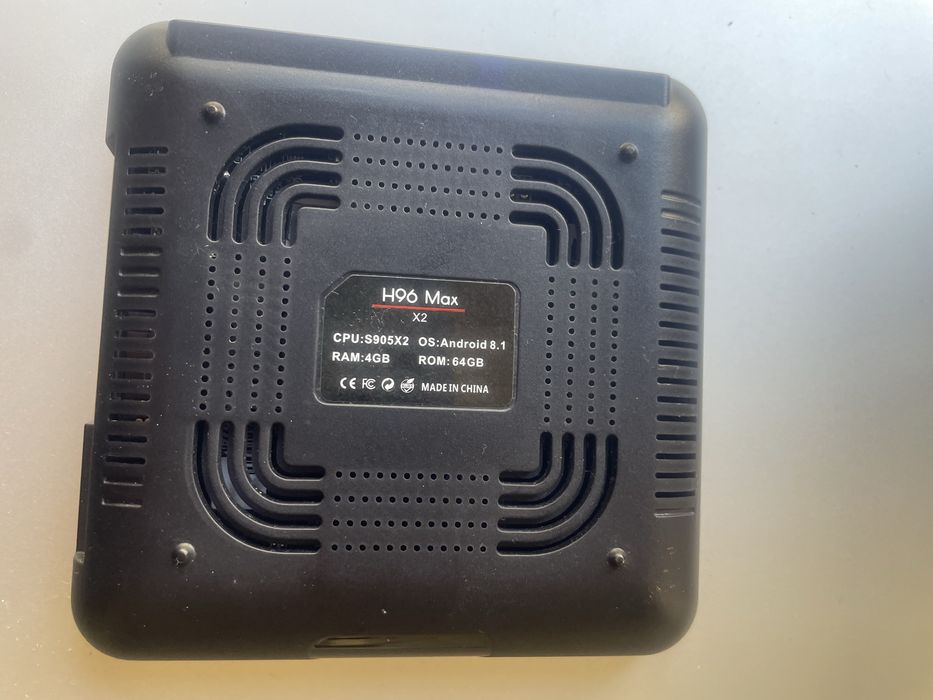 Caixa tv H96 Max X2