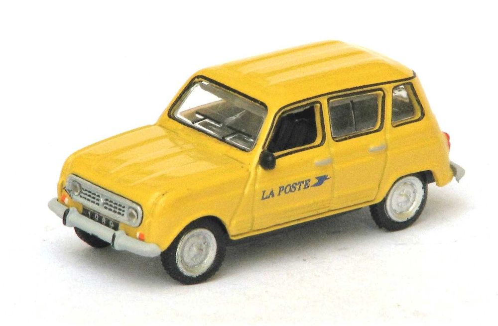 Miniaturas Renault 4 Jogging e R4 La Poste 1/87 HO Universal Hobbies