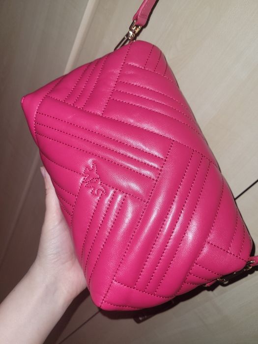 Torebka Pinko Lovelink Mini Puff Woven Effect
