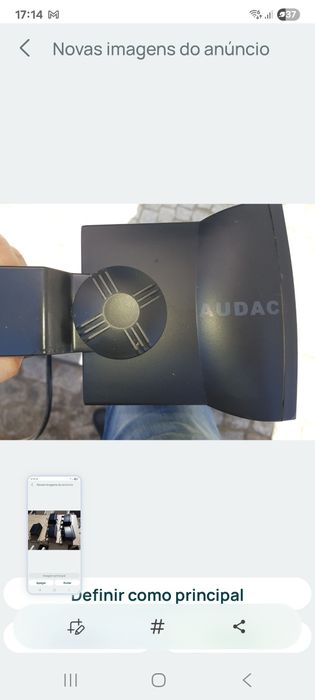 5 Colunas Audac WX502 /OB