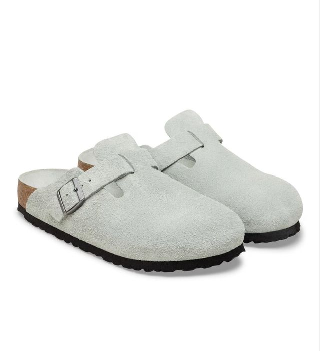 Нові оригінальні сабо Birkenstock Boston Pure Sage Tonal FB Розмір 43