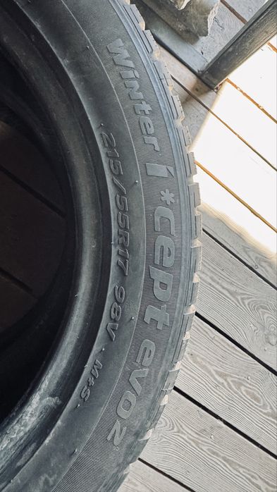 R17 215/55 Hankook WinterICeptEvo2 шини зимові