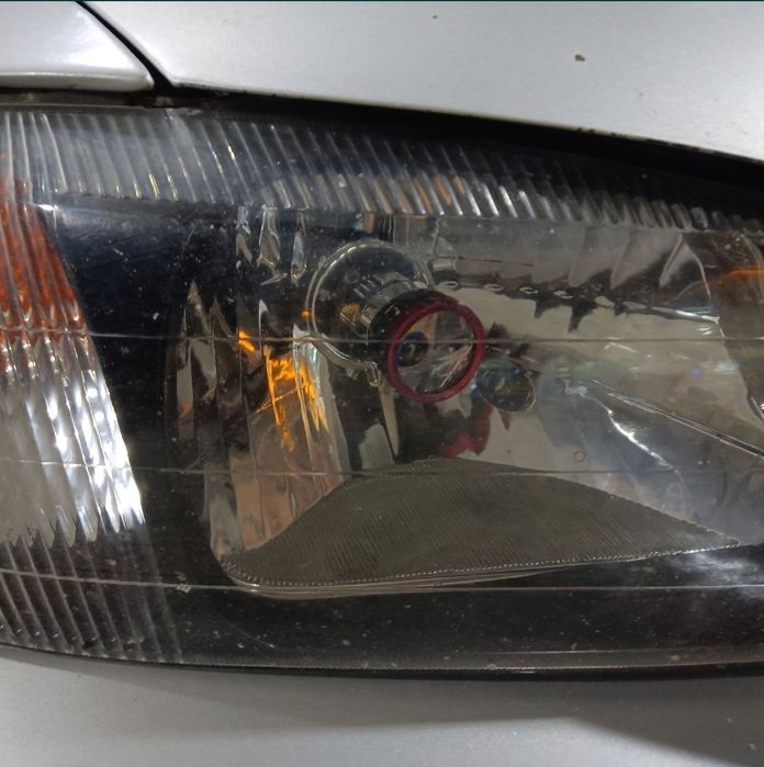 Светодиодные Мини Линзы Y7D H4 new Bi led 12-24в Цена за Комплект 2шт