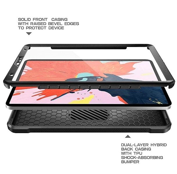 Etui Supcase Unicorn Beetle Pro Ipad Pro 12.9/2018, 2021 Black