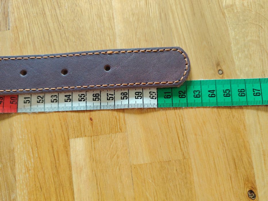 Obroża dla psa, skórzana 62 cm długości