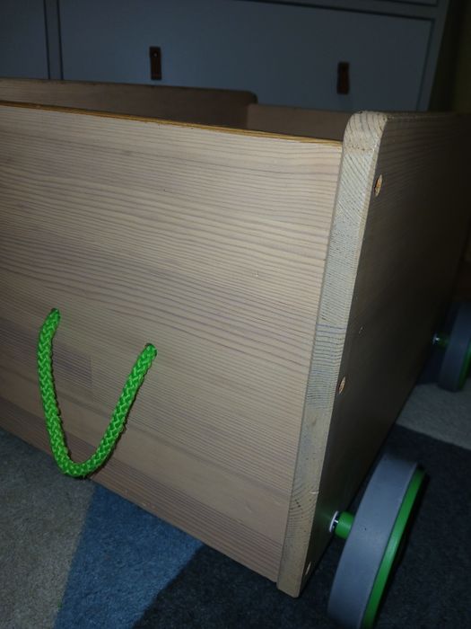 Ikea Flisat wózek schowek na zabawki na kółkach