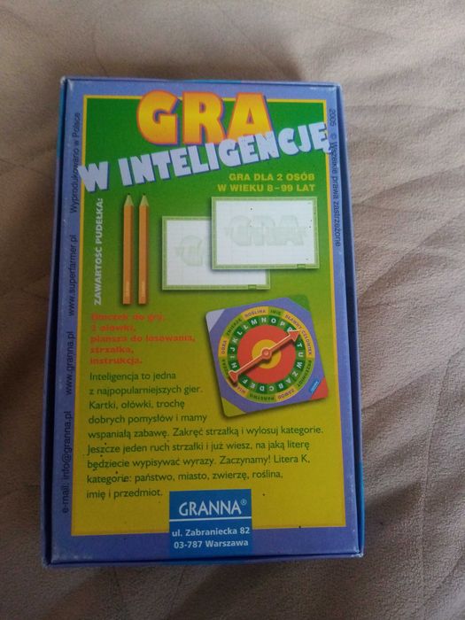 Gra w inteligencję 8 +