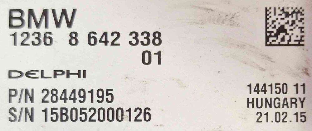 Centralina Motor / ECU 8642338 - BMW i3