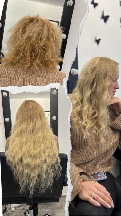 Афронарощення/загущення волосся/капсульне нарощення