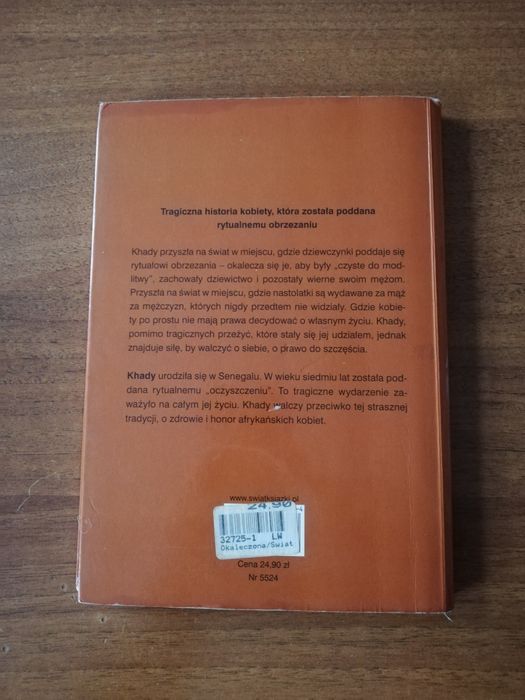 Książka Okaleczona autorka Khady