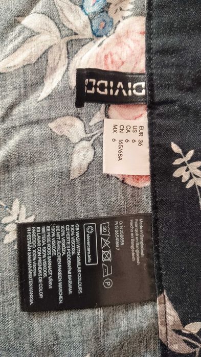 Asymetryczna spódnica HM r.S