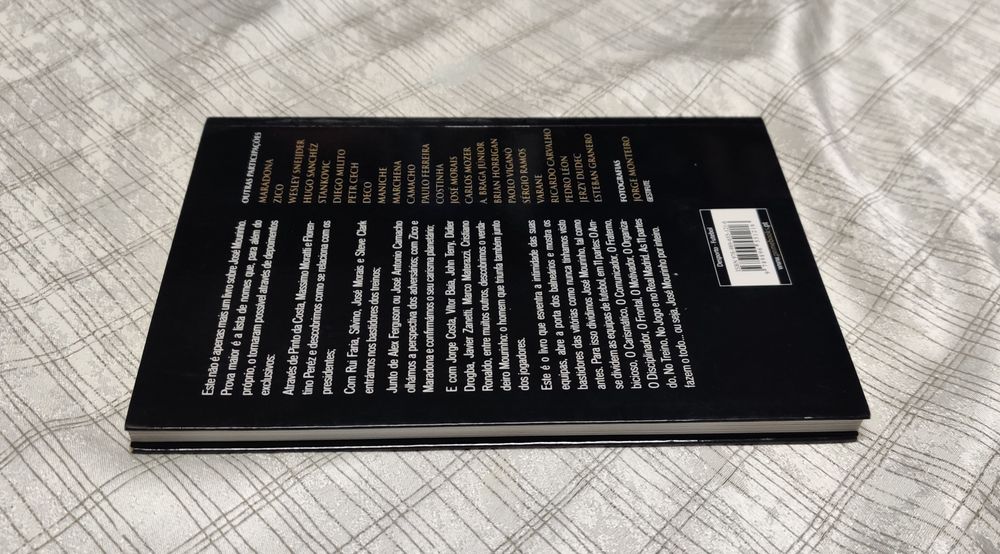 Livro Mourinho nos bastidores das vitórias