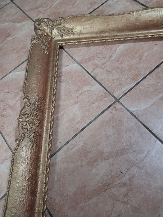 Stara drewniana rama