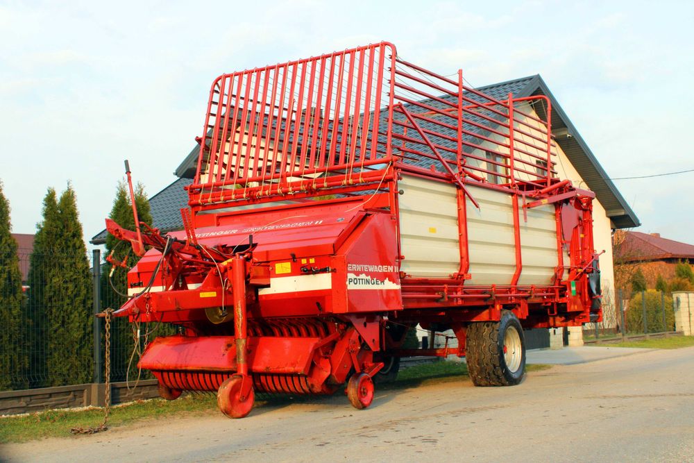 Przyczepa Samozbierająca POTTINGER Wałki Roter Igła STAN