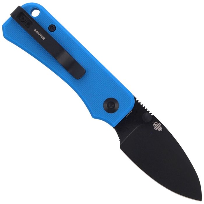 Nóż składany CIVIVI Baby Banter Blue G10, Black Stonewashed by Ben