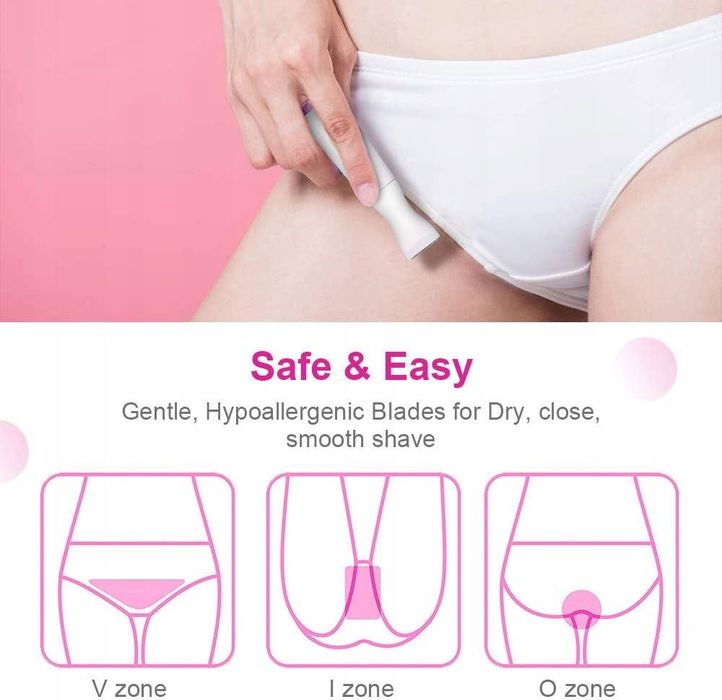 Trymer damski Funstant 3w1 do bikini