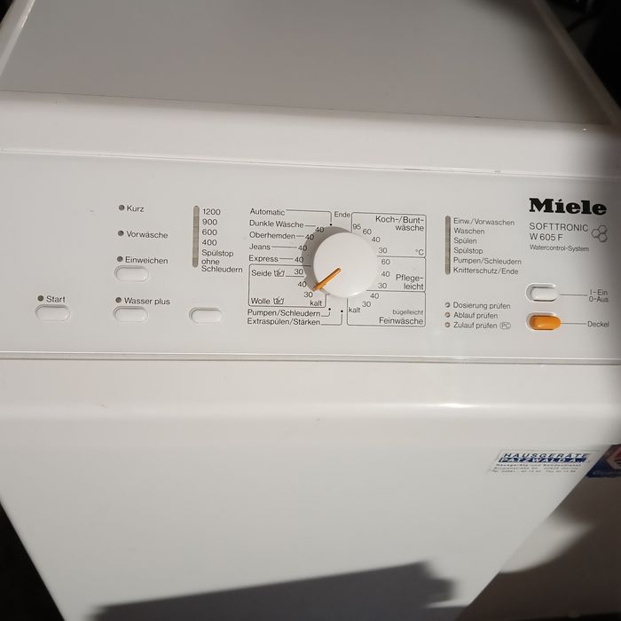 Pralka Miele W 437 Softtronic