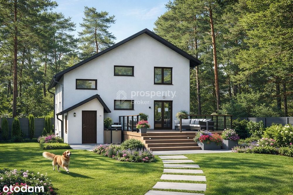 Dom wolnostojący w Legionowie, działka 1500 m2