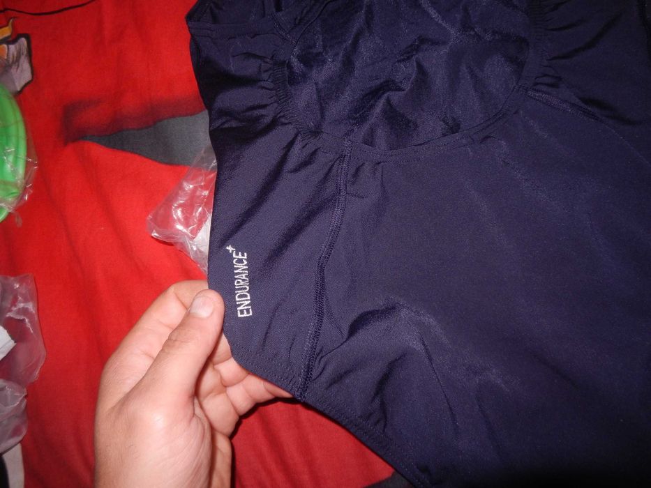 Wyprzedaż->B5043 Speedo stró kąp. jednoczęściowy granat 44