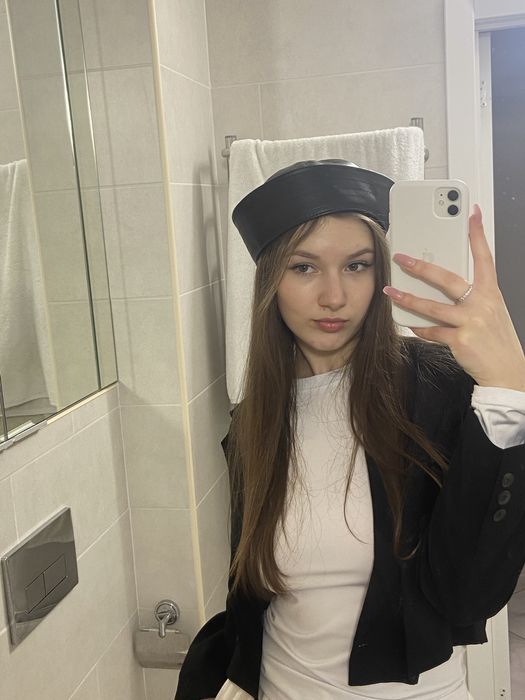 Папайка шкіряна капелюх