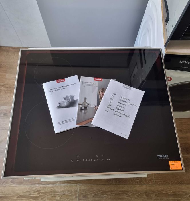 Miele KM 7464 | Płyta indukcyjna z ramką | 62 cm | PowerFlex | TwinBooster | Stop&Go | ComfortSelect