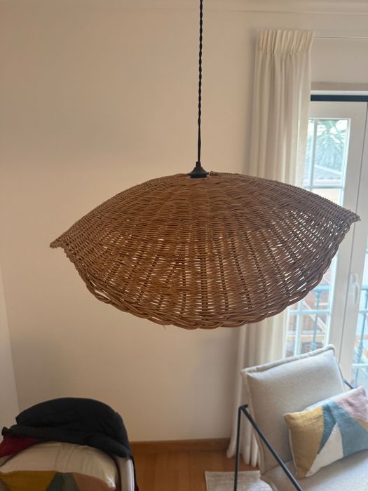 Ceiling Lightshade wicker