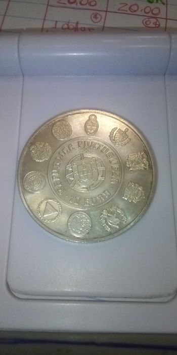 Moeda de 10 euros em prata náutica de 2003