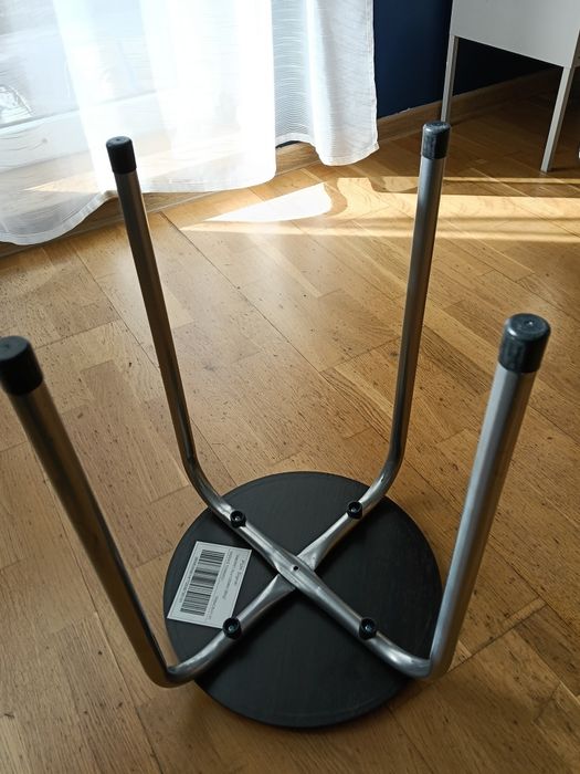 Signal taboret chrom ciemny brąz - 6 szt.