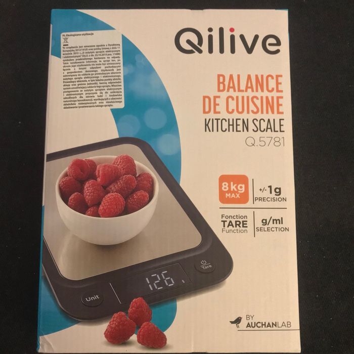 wagi kuchenne 8kg +- 1g