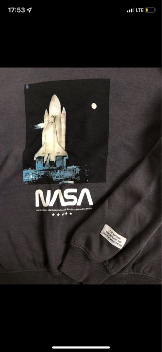 Bluza szara nasa z kapturem