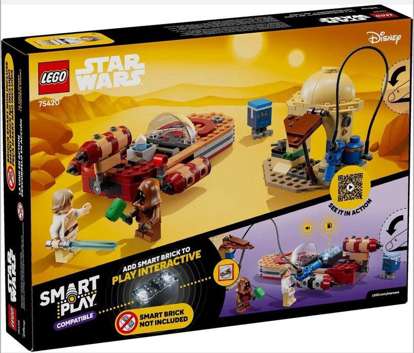 LEGO 75420 Star Wars SMART Play: Luke's Landspeeder/Лендспідер Люка