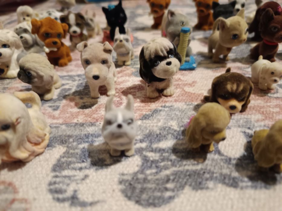 Mini figuras animais para colecionar