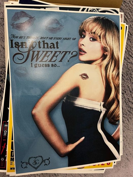 sabrina carpenter plakat a3
