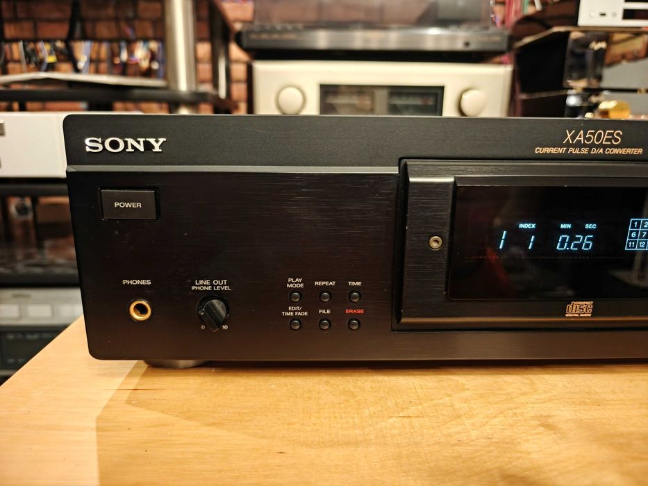 SONY CDP-XA50ES ! Audiofilski odtwarzacz CD ! Pilot instrukcja