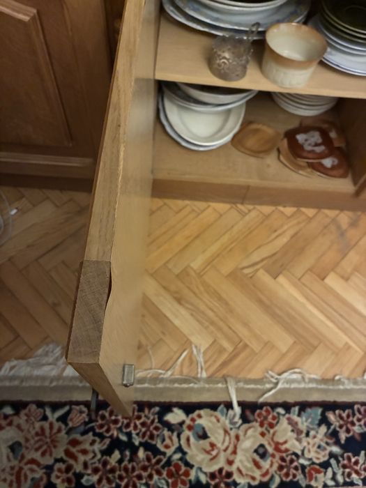 Regał drewniany, szafka RTV i stolik