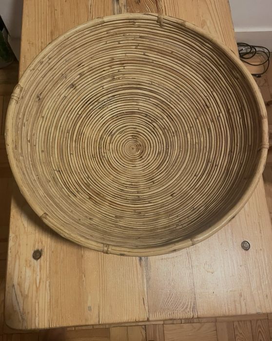 Cesta de bambu.