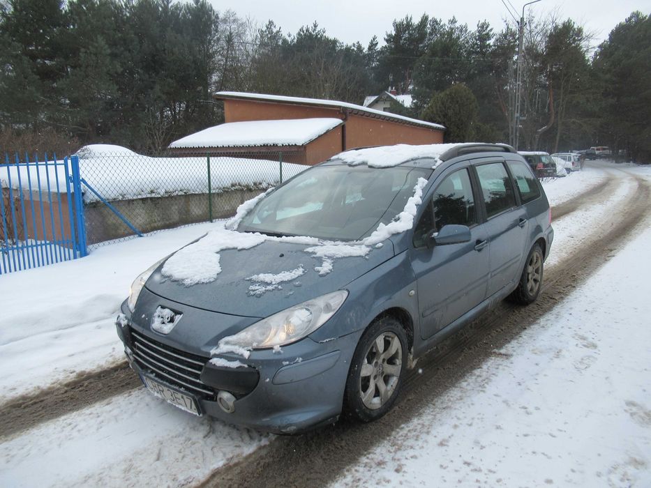 ** PEUGEOT 307 LIFT 2007r 1.6 HDI nowy przegląd i oc na rok okazja **
