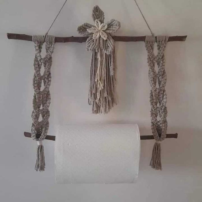 Peças em Macramé