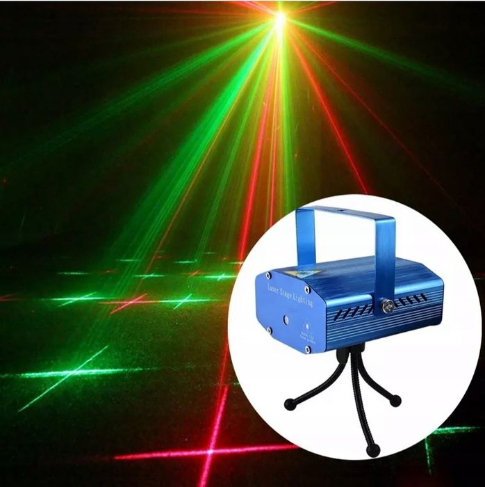 LASER PROJEKTOR Laserowy Led Disco